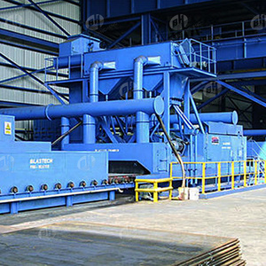 Conveyor auto blast machine/steel plate shot blaster /shot blasting cabinet machinery