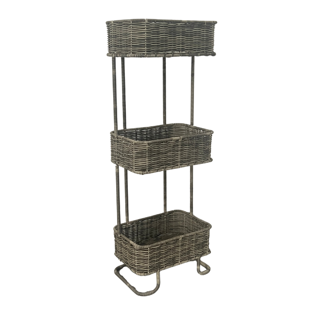 Good Price Trays And Racks 3 Tier Shelf With Wheels Home Storage & Organization Handicraft OEM ODM Service Made In Vietnam