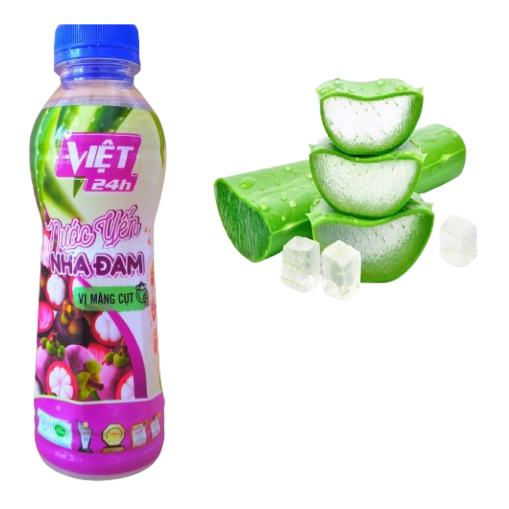 Refreshing Bird Nest Drink  Free Sample Competitive Price Aloe Vera Jelly MadeInVietnam Mangosteen Flavor ODM OEM Juice