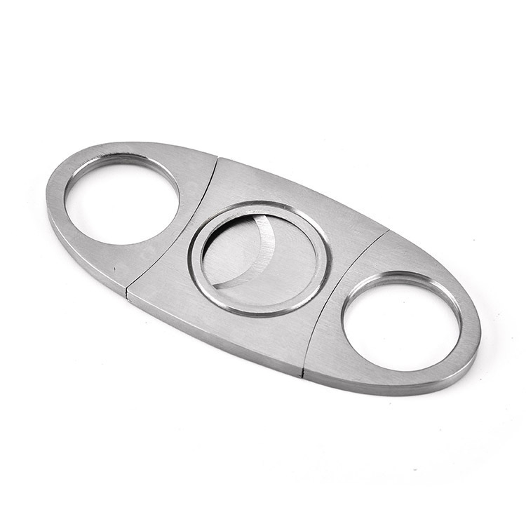 Factory direct sale fine workmanship Double Edge Cigar Cutter Lighter Set Sharp Cigar Scissors Cigar Cutter Pliers Punch Tool