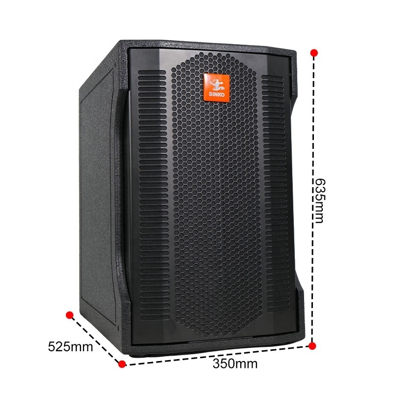 Professional concert stage active woofer subwoofer speakers 12 inch pa sound system church column array speaker