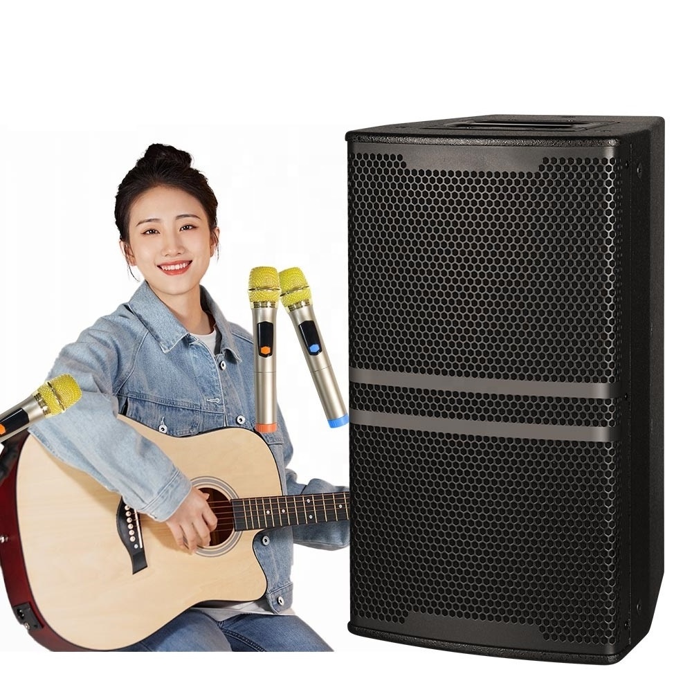 OEM active concert speakers 15 inch professional high power karaoke home pa speaker