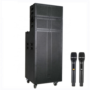 High end preium stage active line array dj live concert speakers 15 inch professional audio pa pro sound system speaker