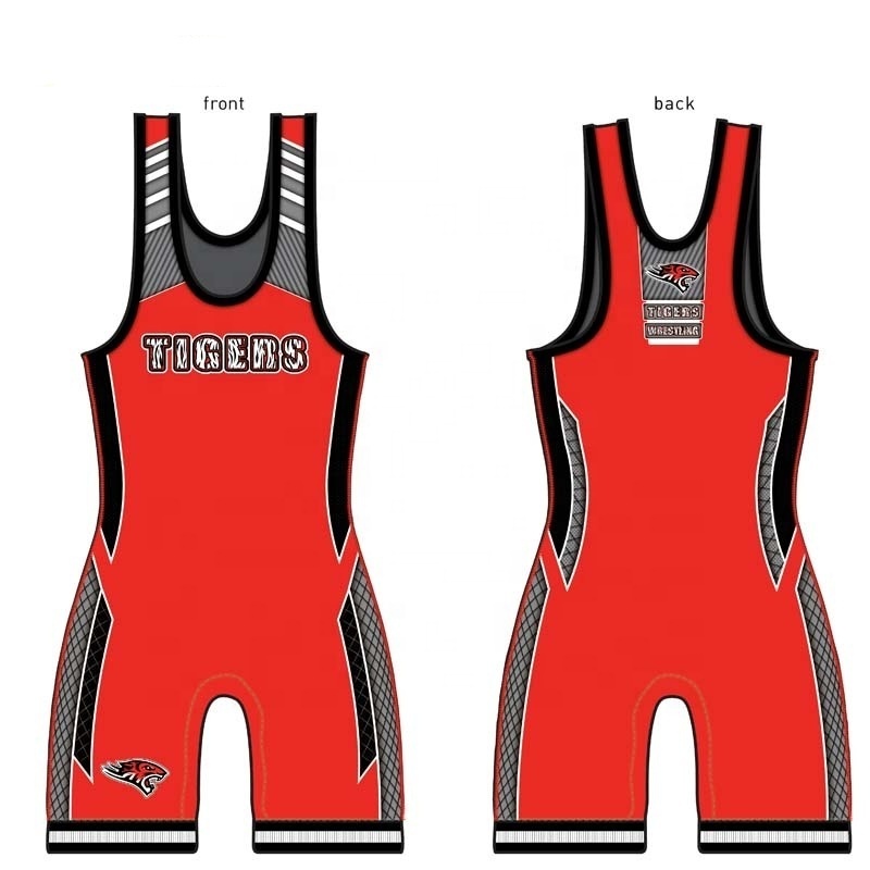 Cheap Customized  Wrestling singlets, wrestling body suit, wrestling tights wholesale