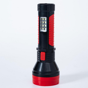 Manufacturers direct sales with side lights LED flashlight anti-signal night fishing emergency flashlight lighting