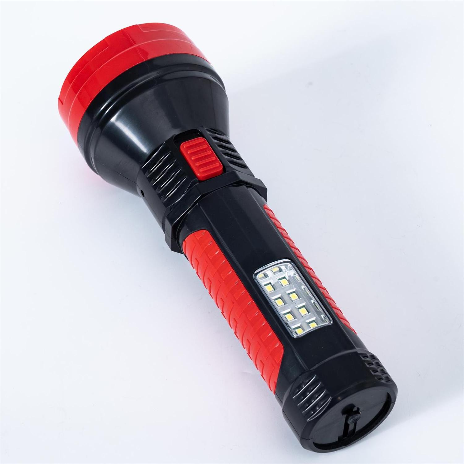 Manufacturers direct sales with side lights LED flashlight anti-signal night fishing emergency flashlight lighting