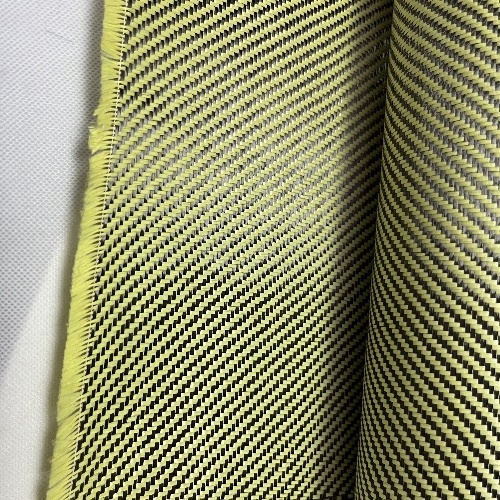 heat insulation carbon fiber kevlar aramid hybrid fabric