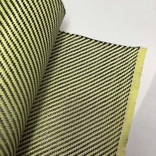 heat insulation carbon fiber kevlar aramid hybrid fabric