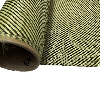 heat insulation carbon fiber kevlar aramid hybrid fabric