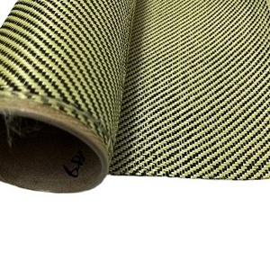 heat insulation carbon fiber kevlar aramid hybrid fabric