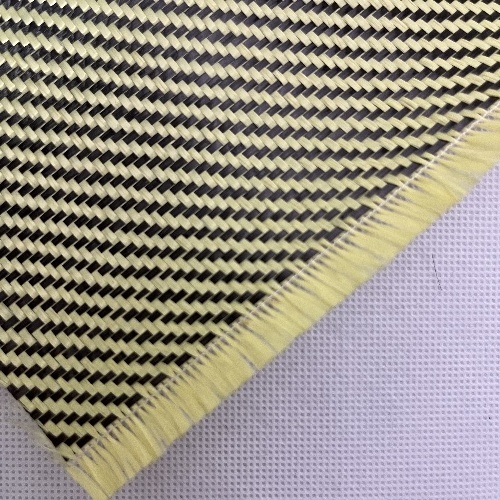 heat insulation carbon fiber kevlar aramid hybrid fabric