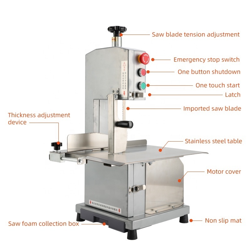 meat bone saw meat cutting machine Food processing machine