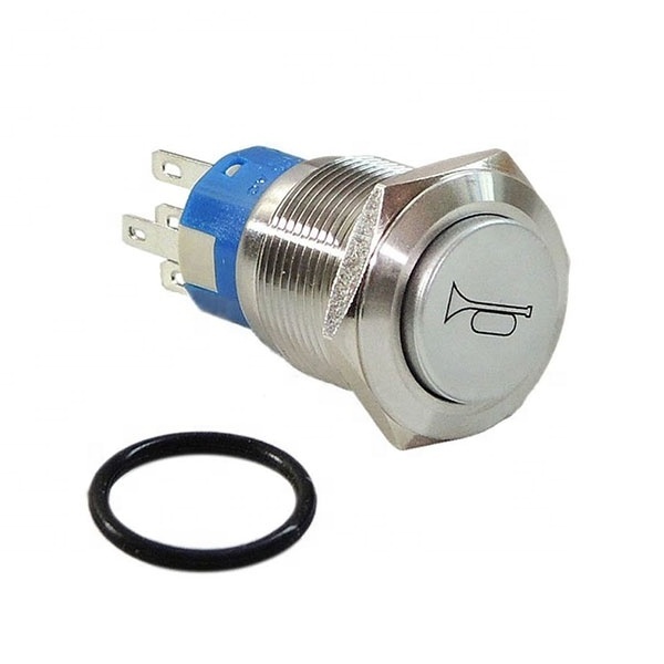 12V 19mm momentary Engine Start Push button Switch