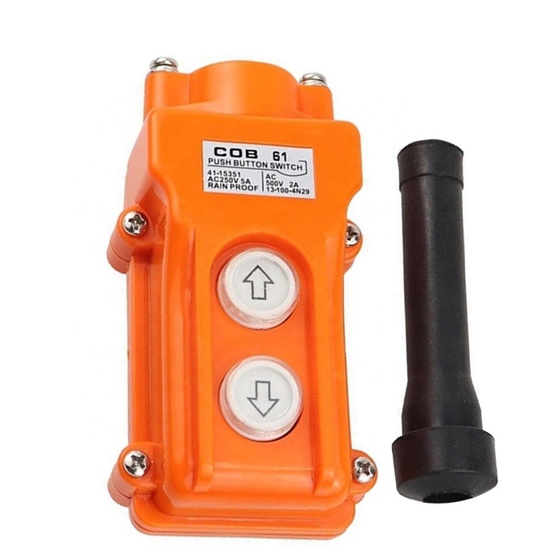 COB61 Hoist Crane Push Button Switch 5A 250VAC