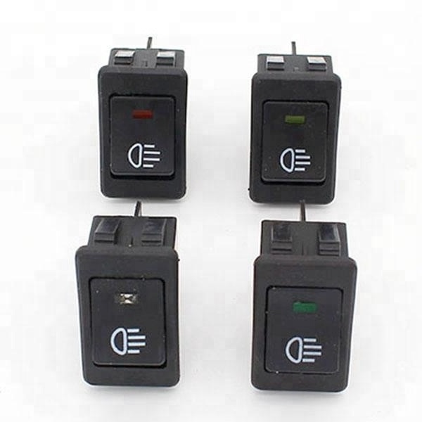 ASW-17D 12V 35A car fog LED light rocker toggle switch