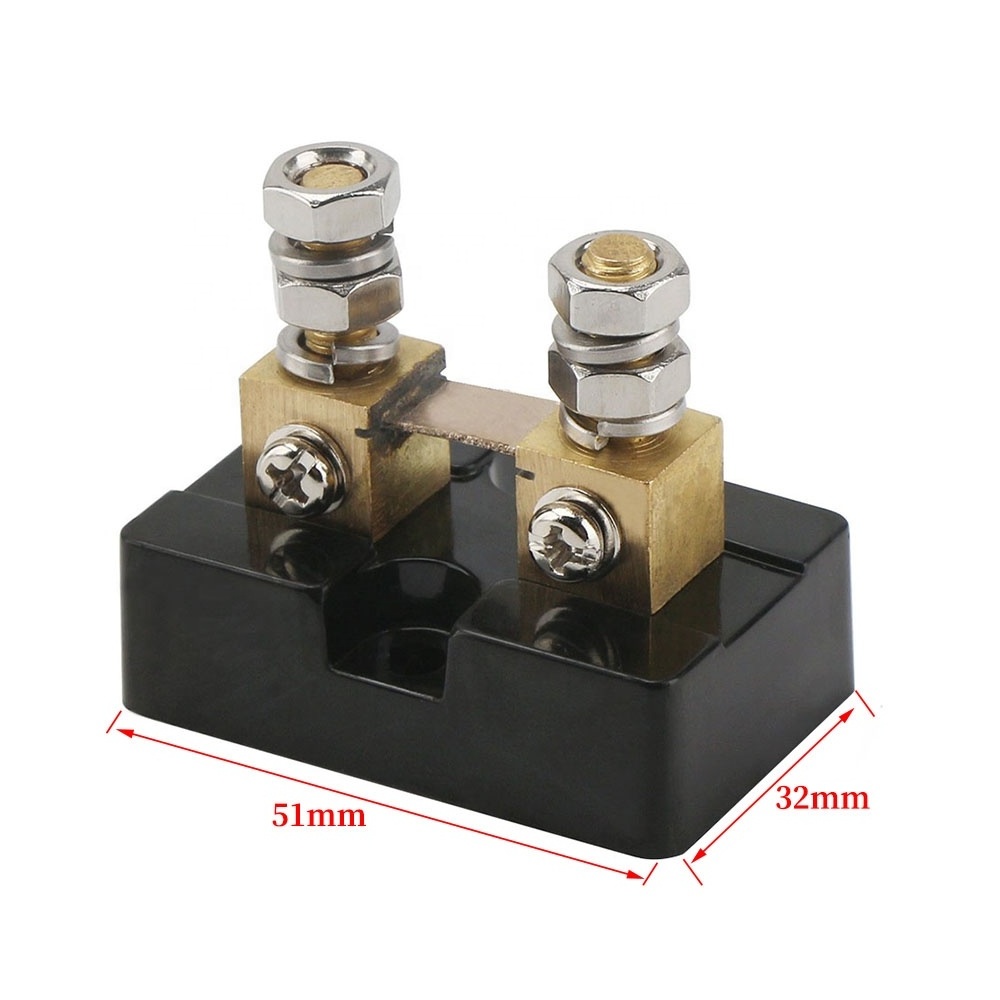 50A 50mV Current Meter Shunt Resistor