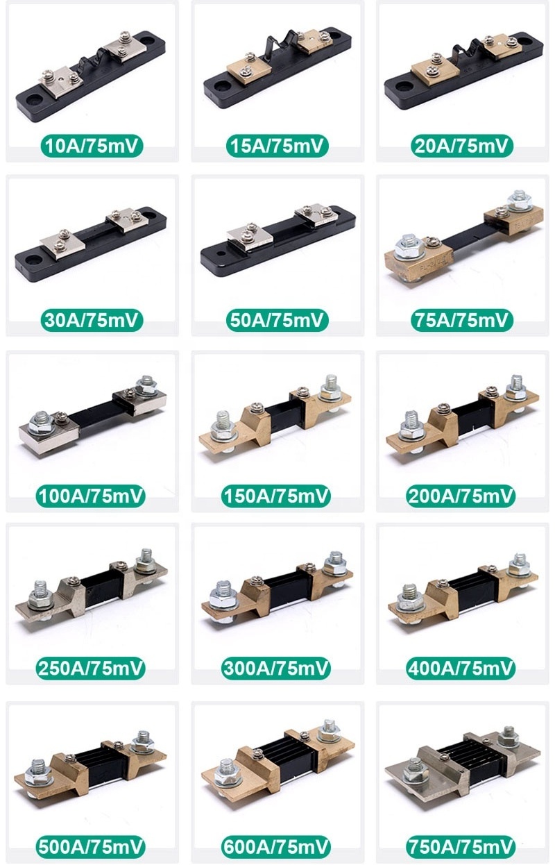 50A 50mV Current Meter Shunt Resistor