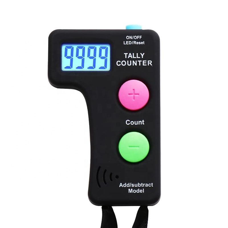 Electronic Add/Subtract Manual Clicker digital hand tally counter