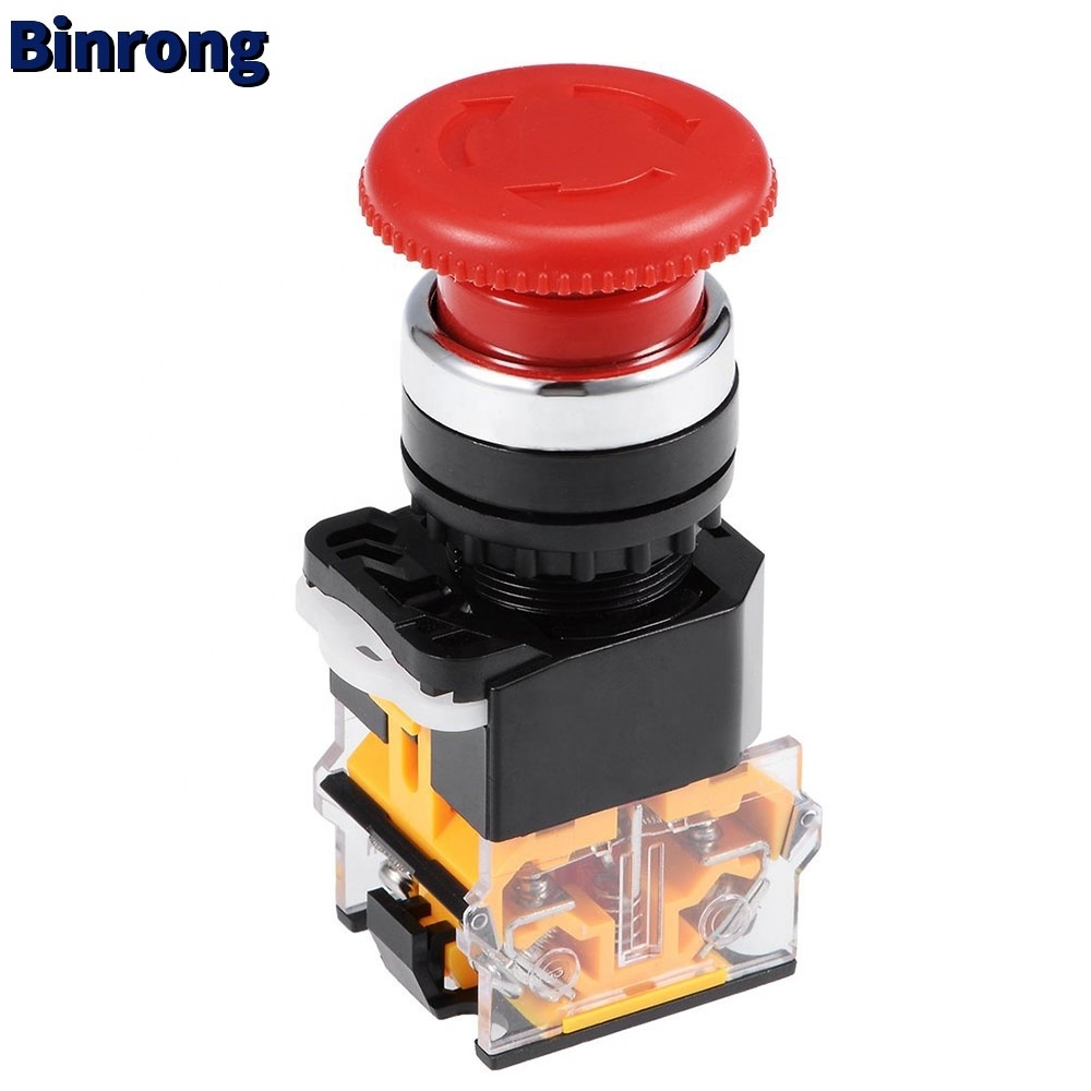 LA38 Self-lock Emergency Stop Push Button Switch