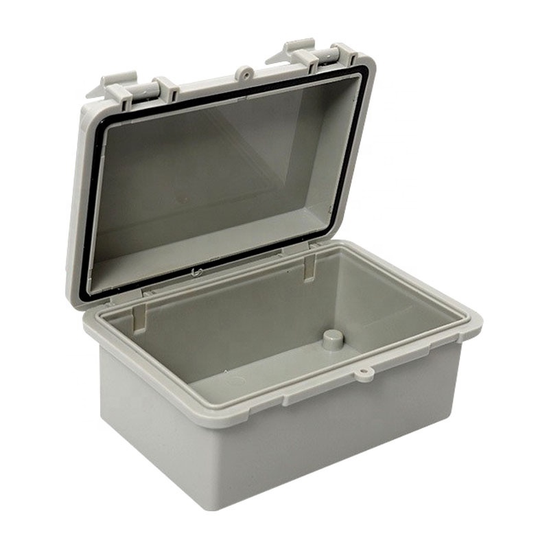 Junction Box ABS Plastic Dustproof Waterproof IP65 Electrical Box Hinged Shell Outdoor Universal Project Enclosure