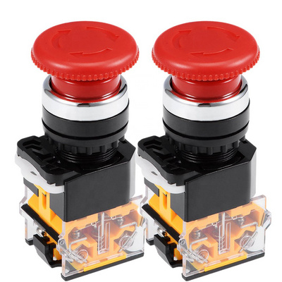 LA38 Self-lock Emergency Stop Push Button Switch