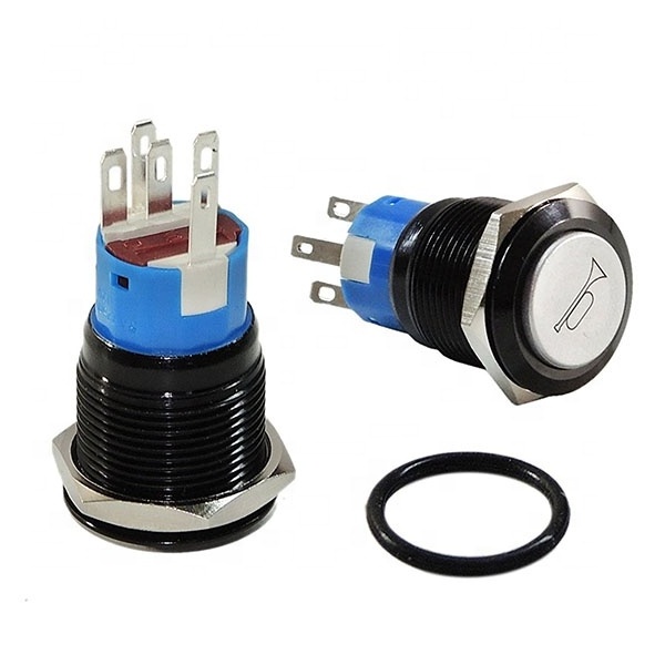 12V 19mm momentary Engine Start Push button Switch