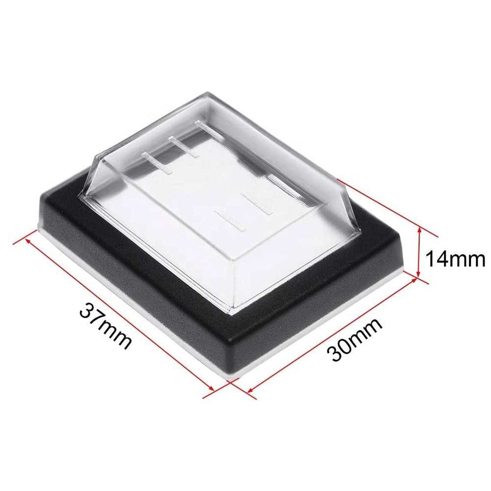 Rectangle Waterproof KCD4 Rocker Switch Protect Dust-proof Cover