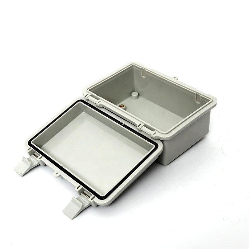 Junction Box ABS Plastic Dustproof Waterproof IP65 Electrical Box Hinged Shell Outdoor Universal Project Enclosure