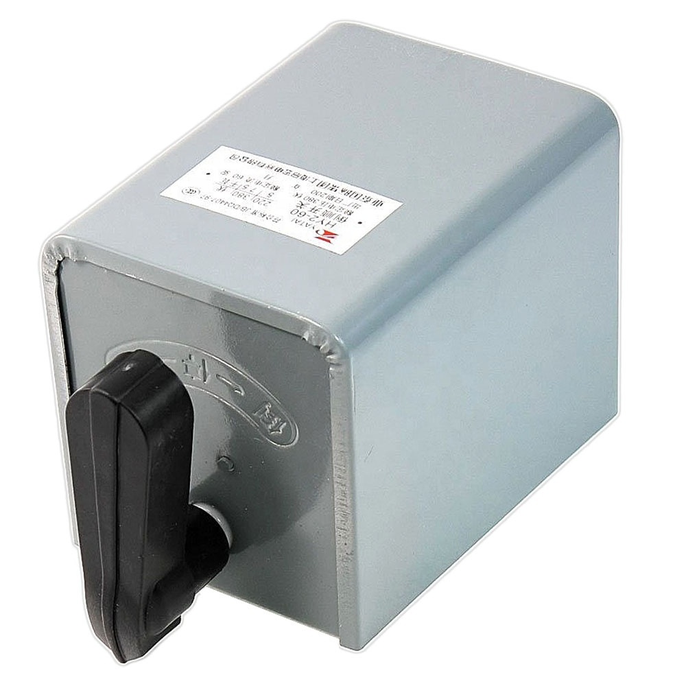 HY2-60 380V 60A 3 Position Motor Forward Reversing Drum Switch