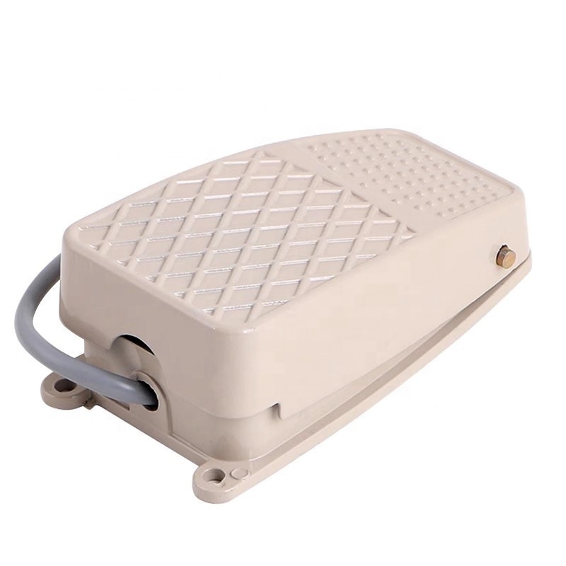 TFS-2 Foot Pedal Switch SPDT NO NC Momentary Nonslip Industrial Electric Switch 250V 10A