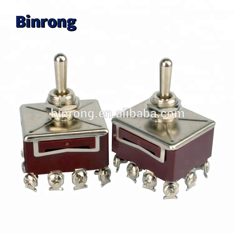 4PDT 12 pins toggle switch changeover power switch