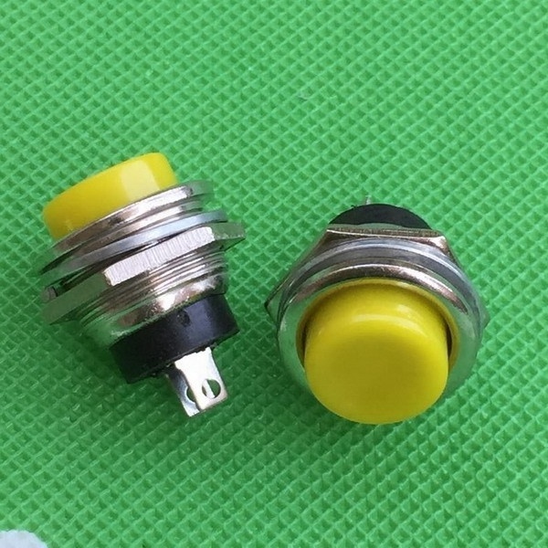 DS-212 16mm Momentary Push button Switch Horn Switch OFF-(ON)