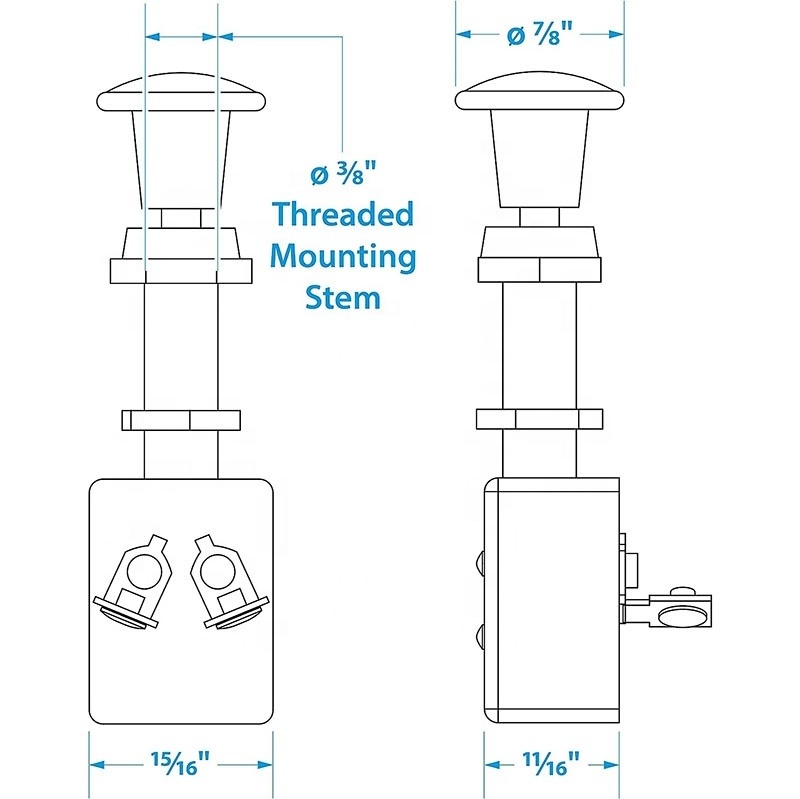 Heavy Duty 2 Position Push Pull Switch