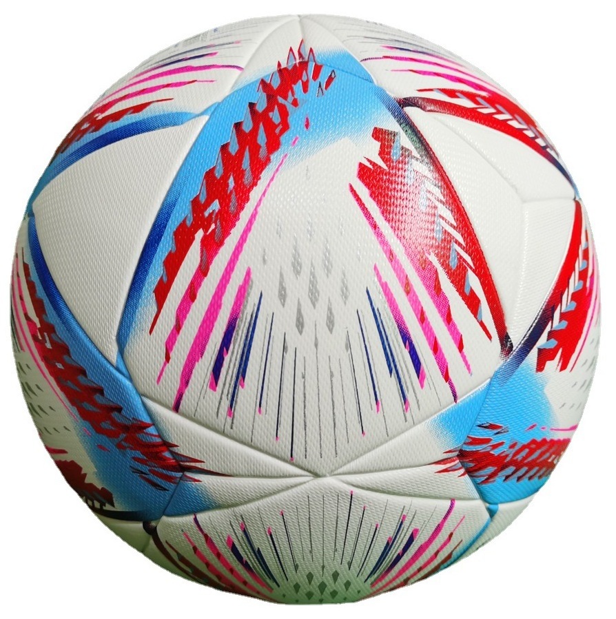 factory Official size 4/5 New PU Soccer Ball thermal bonding Training pvc football with rubber bladder soccer