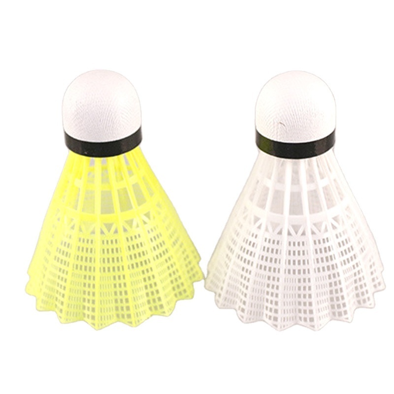 Manufacturer Durable Training Badminton Professional Shuttlecock PU Cork Nylon Badminton Ball Outdoor Sport Shuttlecock