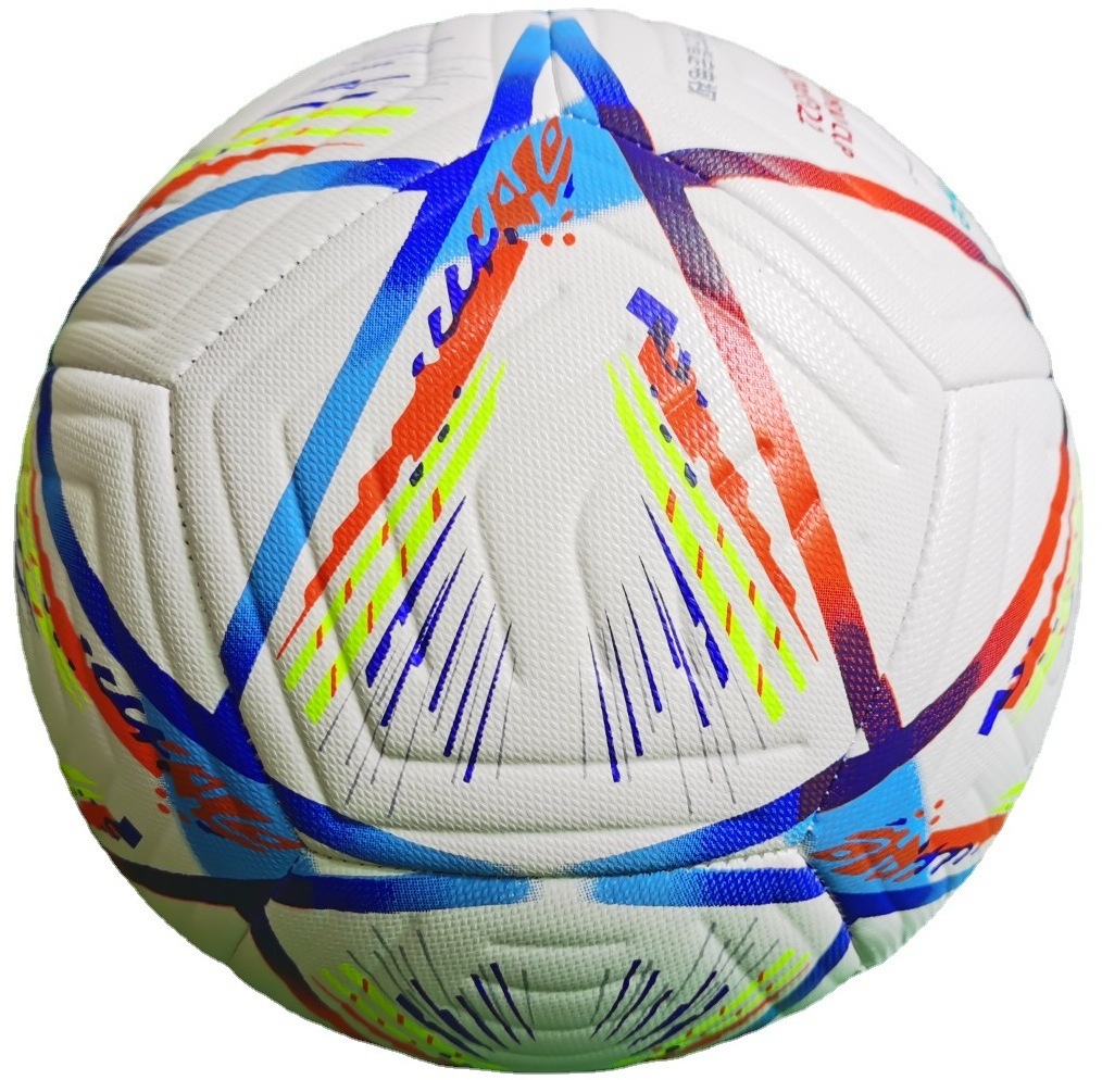 factory Official size 4/5 New PU Soccer Ball thermal bonding Training pvc football with rubber bladder soccer