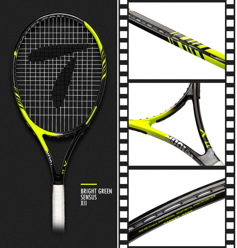 Profesional Tennis Racket 23 inch 27 inch Tennis Racket Professional Carbon Tennis Racquet For Adult