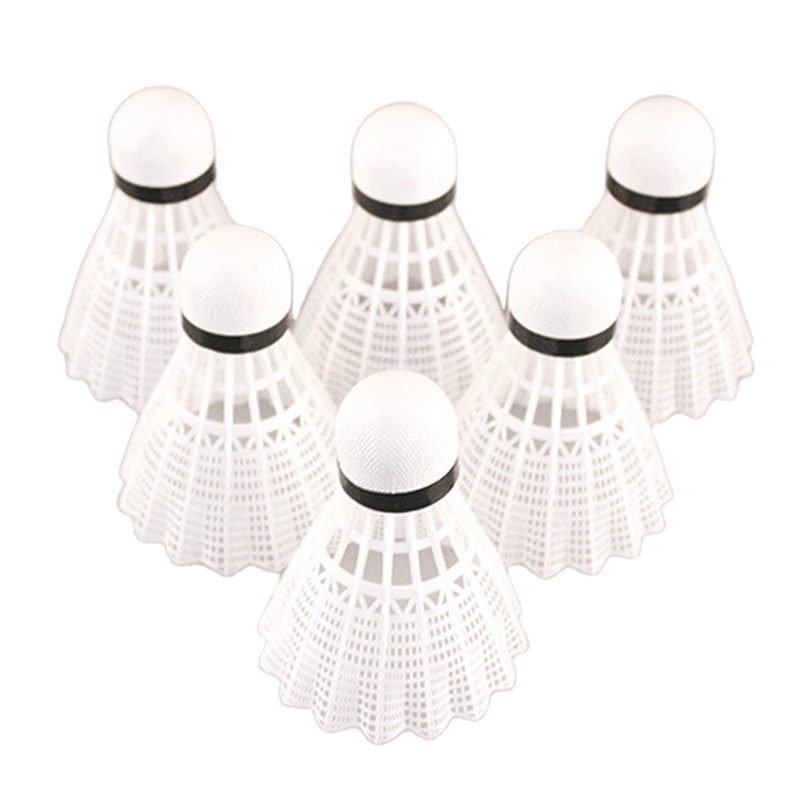 Manufacturer Durable Training Badminton Professional Shuttlecock PU Cork Nylon Badminton Ball Outdoor Sport Shuttlecock