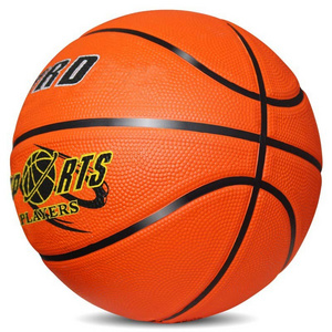 Custom promotion rubber basketball size 3 colorful cheap mini rubber basketballs print logo basketball size 7/6/5