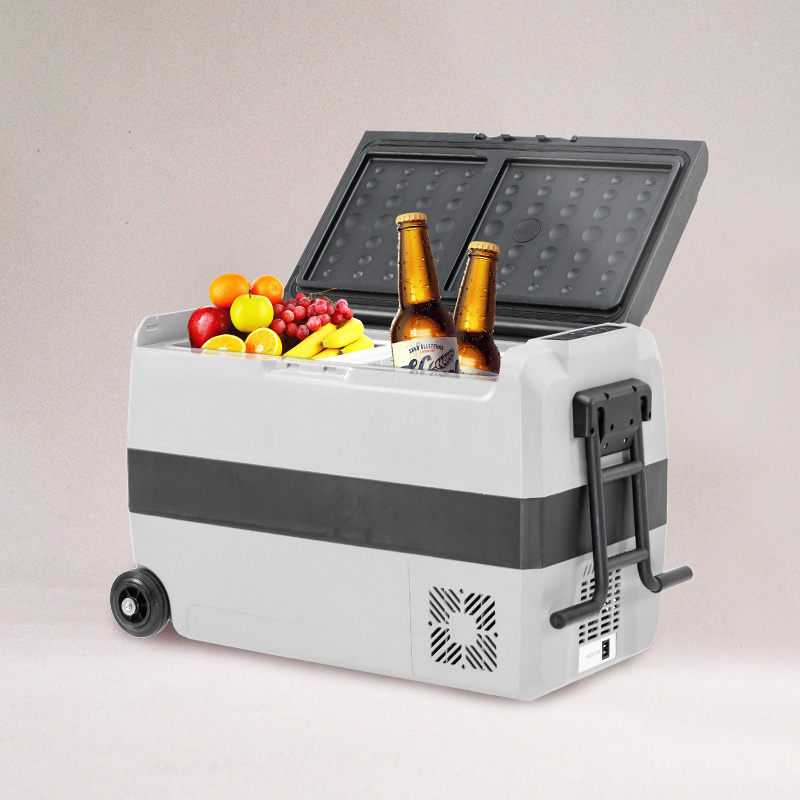 ET60 OEM Nice Quality Smart APP Control Optional Portable Cooler Fridges 12v dc compressor large 56.5L camping car refrigerator