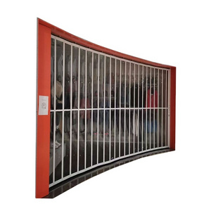 Sliding Polycarbonate Crystal Folding Door/Crystal folding shutter door Crystal Folding Doors