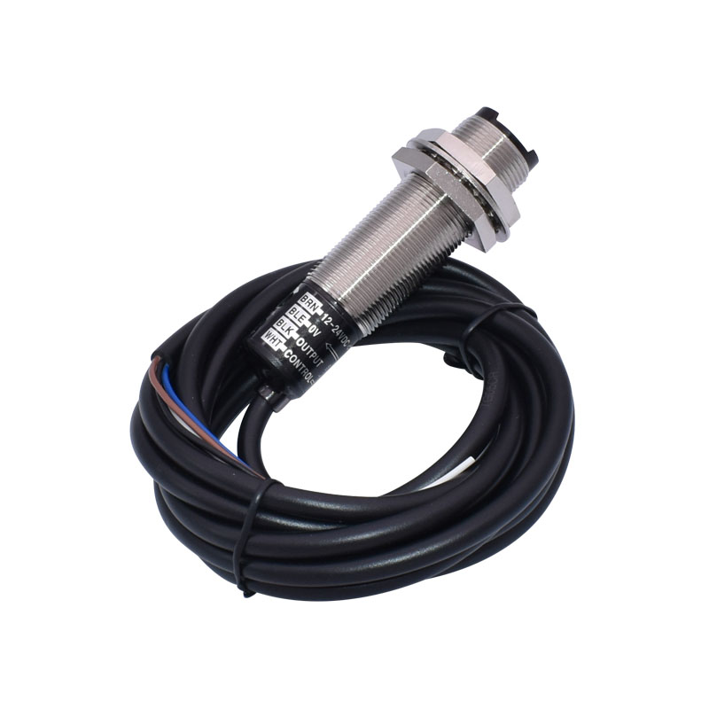 BXUAN optical proximity sensor Sn:50-500mm Diffuse reflection photoelectric switch 3-WIRE DC  Photoelectric switch sensor