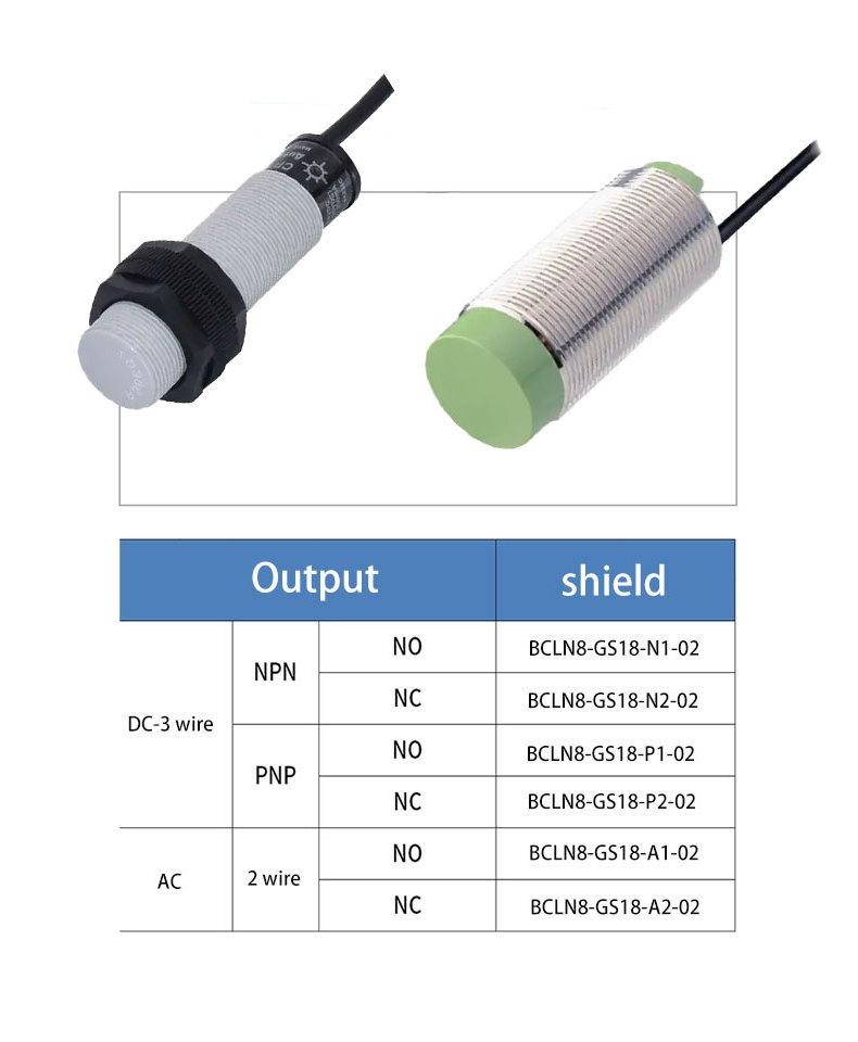 Anti interference material level sensor Cylindrical Capacitive Proximity Switch   15mm Or 8mm Sensing Distance