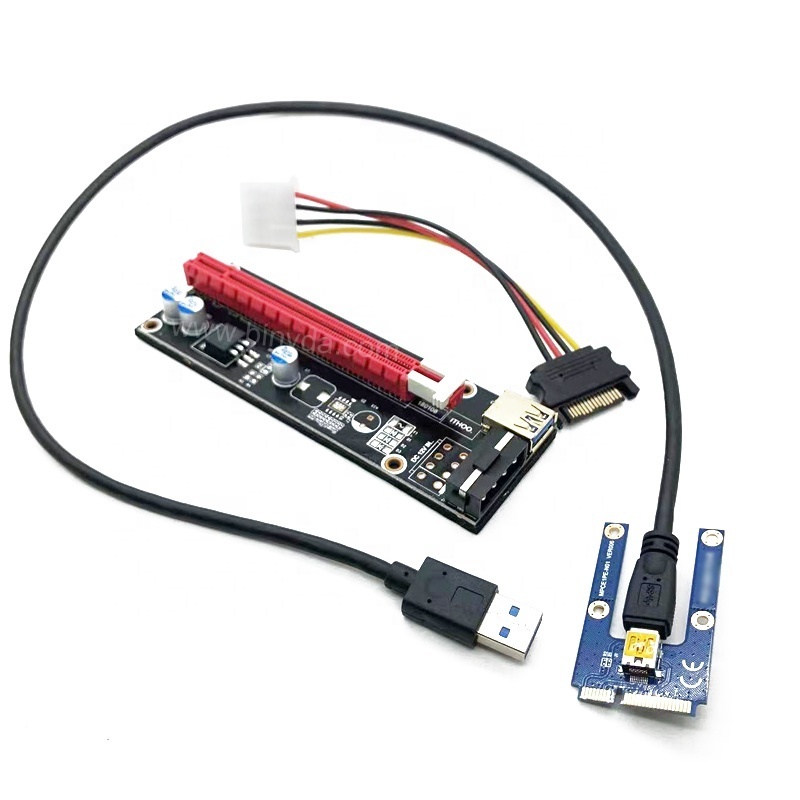 VER006C Mini PCIE to PCI Express 16X Riser 006C for Laptop External Graphics Card MPCIe to PCI-E Slot Card