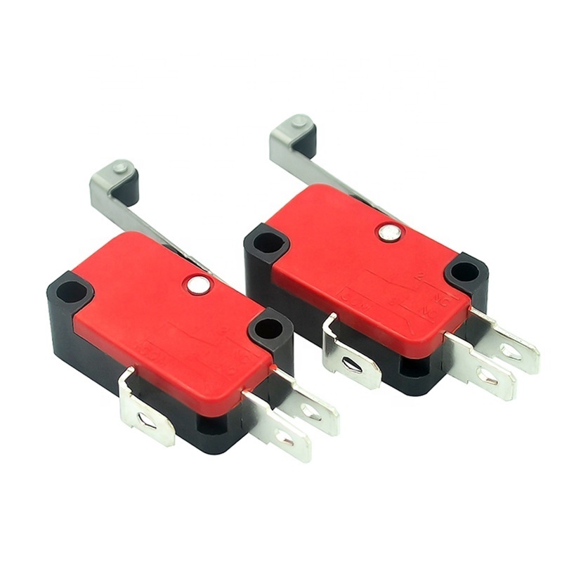 V-156-1C25 15A Micro Switch Push Button SPDT Momentary Snap Action Limit Switch Travel Switch