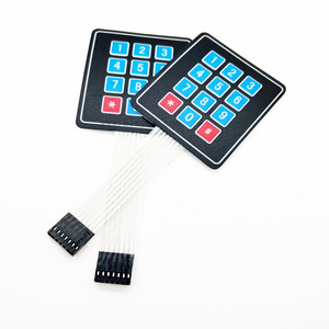 12 Key Membrane Keypad Switch 3X4 Matrix Keyboard Diy Kit