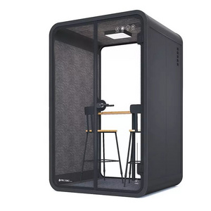 Removable Office Phone Soundproof Portable Vocal Phone Pods Voice Recording Soundproof Cabin