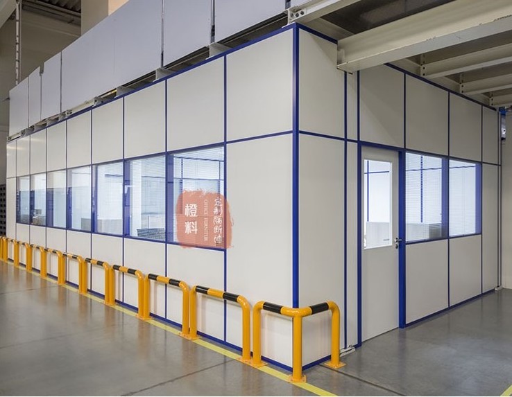 2022 Manufacturer Factory Wholesale Full Height Furniture Soundproof glass office dividers