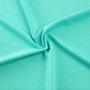 110gsm 4 way stretch 87 polyester 13 spandex melange fabric for yoga