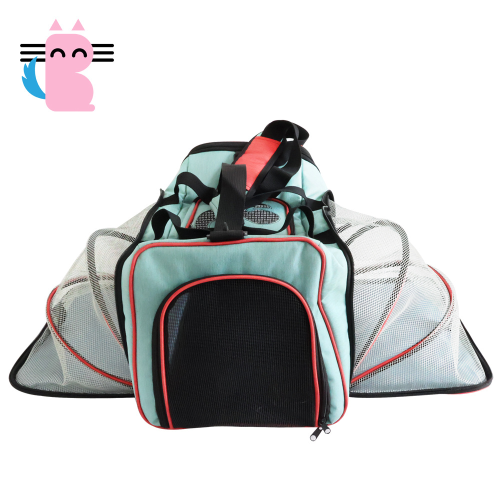 Waterproof Camping Picnic Weekend Overnight Pets Food Carrier Dog Travel Bags Backpack Tote Travel Dog Bag